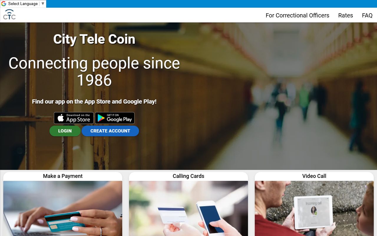 City Tele Coin deposit service for Lincoln County jail inmate phone and commissary funds